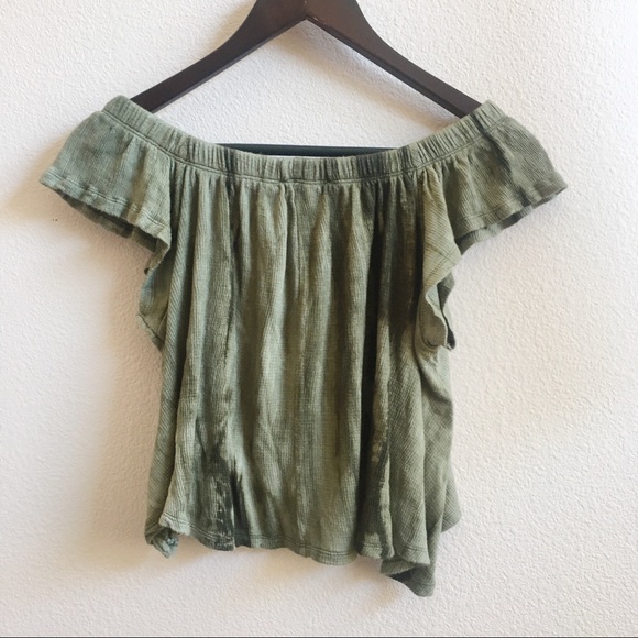 Derek Heart Tops - 🌟Off-shoulder tie dye print top